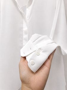 H&amp;M Classic Solid White Button-Down Shirt