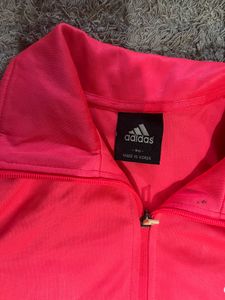 Adidas Classic Pink Track Jacket – Retro Athletic
