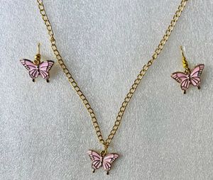 2set Combo Earrings Whit Necklaces