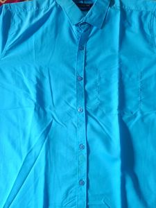 JAINISH full Sleeve Blue Shirt