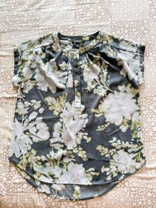 Vera Wang Floral Print Blouse
