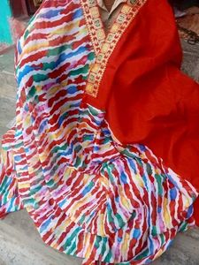 Leheriya Saree
