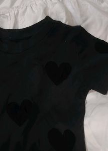 Black Heart Graphic T-Shirt🖤