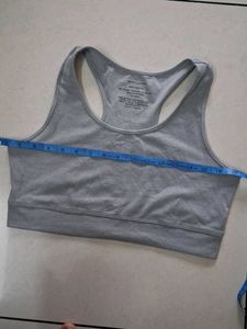 Grey Sports Bra