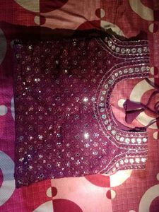 it's purple lehenga💜