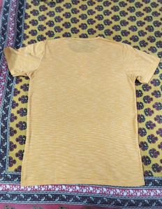 Men's Yellow Henley T-Shirt 💛👕