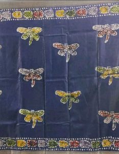 Batik Print Saree