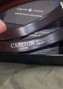 CARLTON LONDON BROWN BELT(brand new)