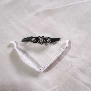 Combo 2 Hair Accessories Banana Clip + Barrettes