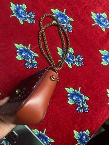 authentic Coach Signature Shoulder Bag