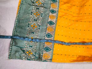 PRICE REDUCED Yellow Silk Kurti
