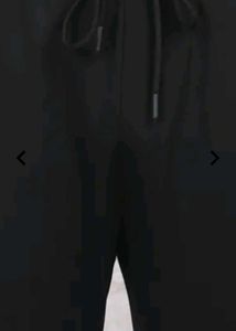 SHEIN Black Ankle Length Joggers – Size L