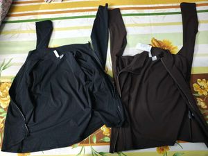 Bundle: Black &amp; Brown Zip-Up Jackets