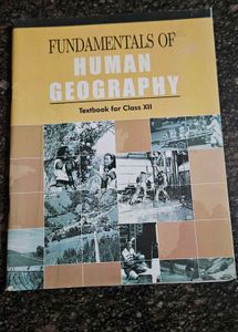 Combination Of Geography Books From 9th To 12thstd