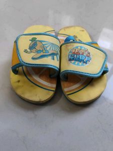 Cute Yellow Cartoon Slides for Kids
