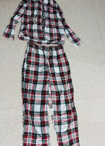 Cozy Plaid Pajama Set