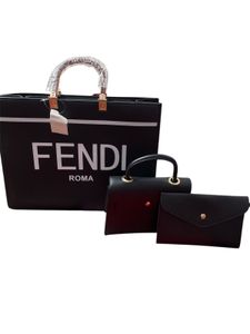 Chic FENDI Inspired Handbag Set