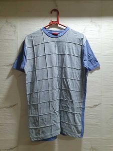 Price Drop Alert🎉😎👍Unique Blue Patterned TShirt