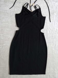 Black Bodycon Mini Dress