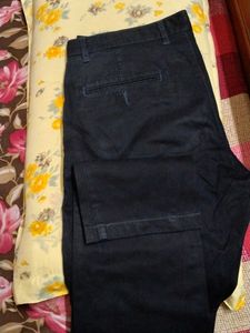 Men's black Chinos