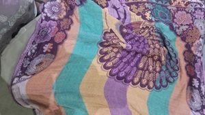 Elegant Peacock Print Dupatta