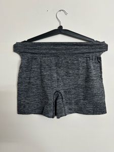 Grey Heathered Athletic Shorts
