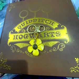 Pocket Sunshine Bag Charm |  Daisy- Handmade