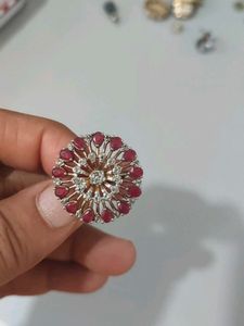 Stunning Ruby and Diamond Ring