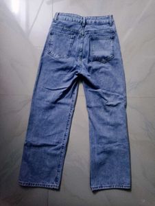 Ripped Blue Jeans