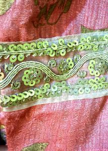 Elegant Flared Pink Kurta