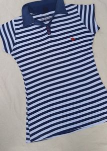 Strip White And Blue Long Tshirt