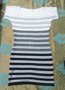 Striped Bodycon Dress