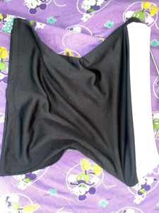Strapless Black &amp; White Tube Top