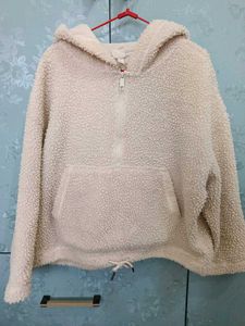 Cozy Sherpa Half-Zip Hoodie