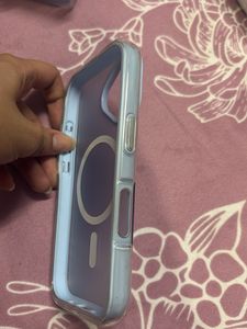 iPhone 16 Blue Case with MagSafe