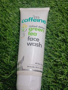 mCaffeine Naked Detox Green Tea Face Wash