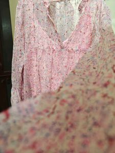 Flowy Floral Tiered Dress