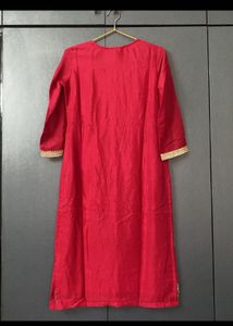 LIBAS red kurta palazzo set