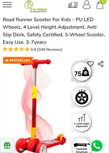 Kids Scooter - Foldable &amp; Stylish