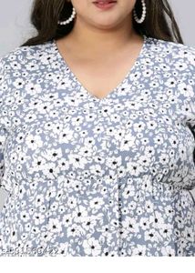 Floral Print Kurta