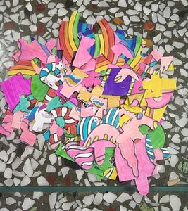 💗✨Unicorn Candy Land Puzzle🦄🌸