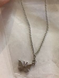 Multicolour Butterfly Pendant In Colour