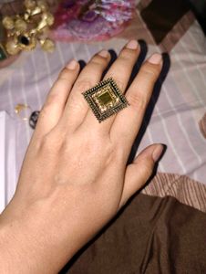 Boho Ethnic Statement Ring