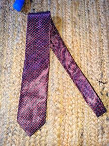 🔥 BUY 1, GET 1 FREE🔥Burgundy Polka Dot Tie