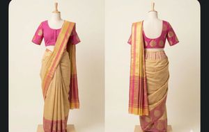 Cotton Banarasi Saree