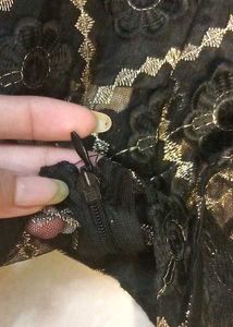 Black Lace Sheath Dress