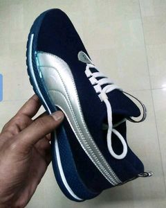 Stylish Navy Blue Sneakers