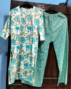 Floral Kurta Set