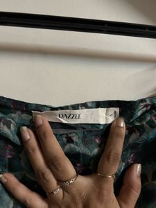 Floral Mini Skirt