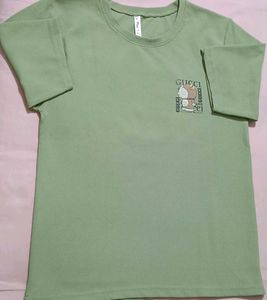 Mint Green Graphic Tee